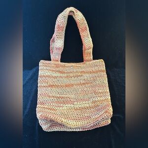 Helen Kaminski Hand-Crocheted Raffia Tote Bag